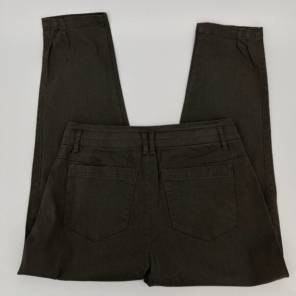 Democracy AB Tech Tapered Jeans Size 8 Gray Skyrise Mold & Hold Stretch - Picture 6 of 12